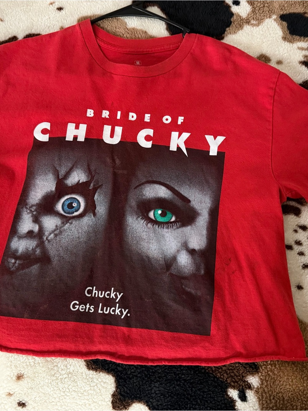 Red 'Bride of Chucky' Graphic Kids T-Shirt